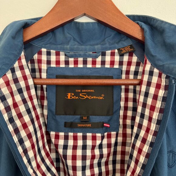 Ben Sherman Signature Herrington Jacket - Blue - Men's Size M - Picture 4 of 6